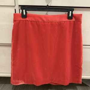J Crew Velvet Mini Skirt
